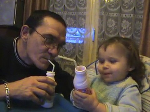 Miam le yaourt à boire !!