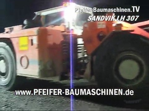 Tunelu kolový nakladač SANDVIK LH 307
