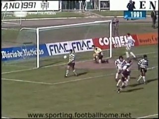 Setubal - 3 Sporting - 3 1990/1991
