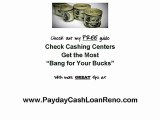 Short on time & cash? Get a Cash Loan in Reno-fast!