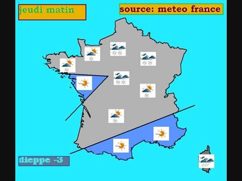 meteo jeudi 11 fevrier 2010