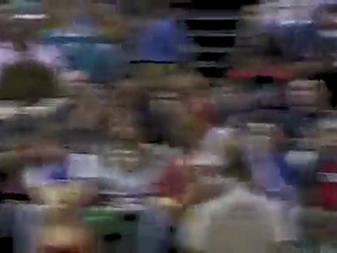 Charlie Villanueva drains the three-pointer off the no-look