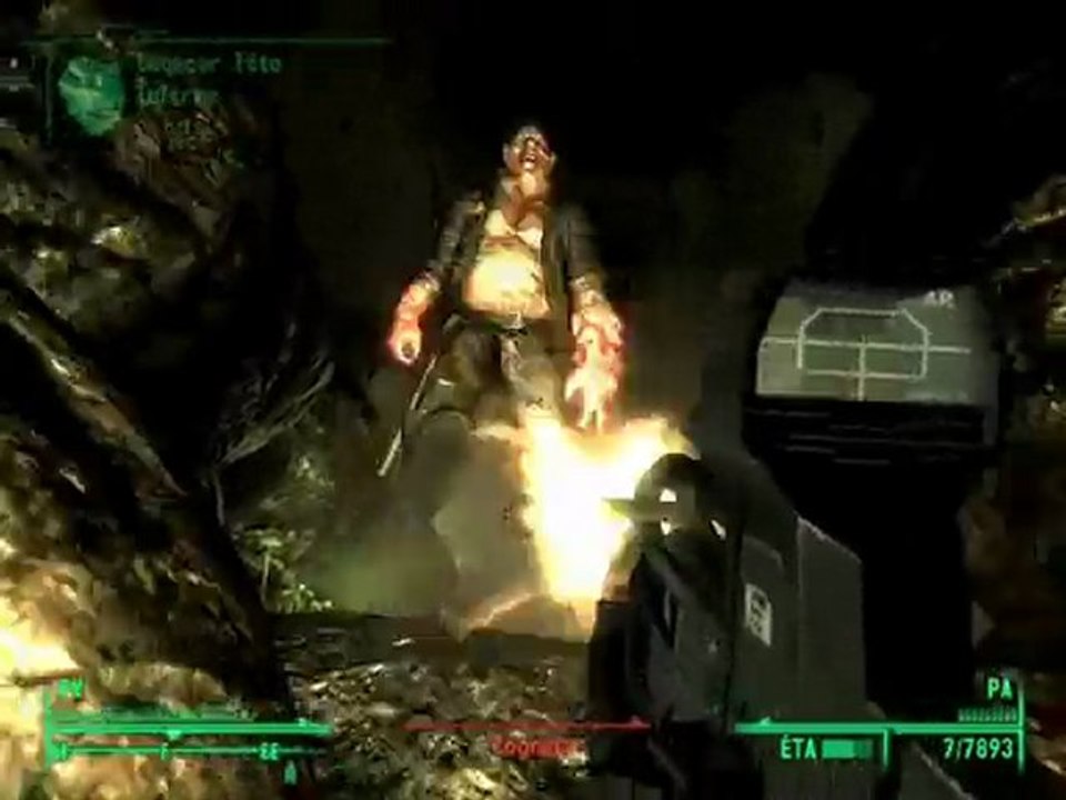 Fallout 3 (part.438) (P.L.) Sous-sol incendié Lieu Rituel