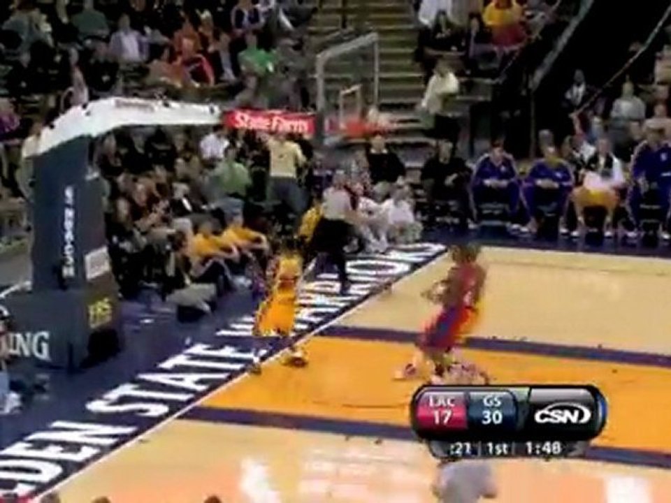 Anthony Tolliver strips the ball and pushes it to C.J Watson