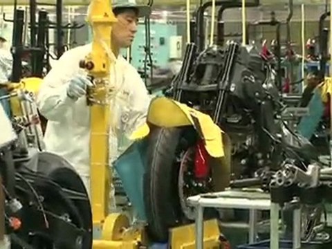 Visite de l'usine d'assemblage des VFR 1200