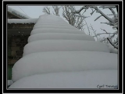 Ce 11 février 2010 l'état des routes en Haute-Loire