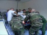 Rapatriement d'urgence d'un blessé en Afghanistan
