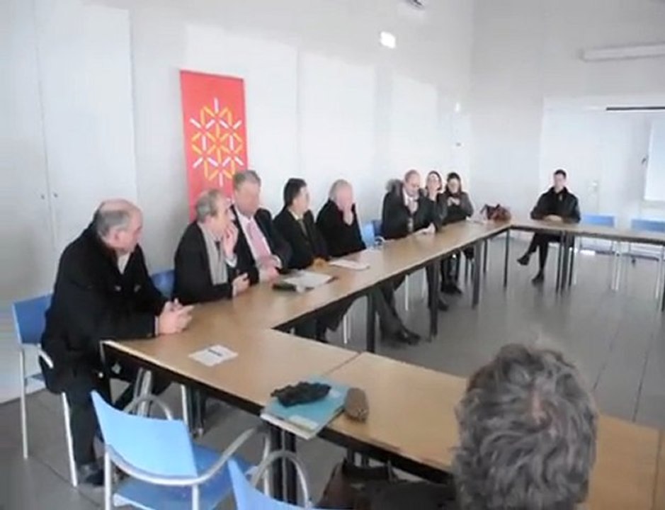 CAP D'AGDE - 2010 - Georges FRECHE et Fredéric LOPEZ présente  le Moby-Deck