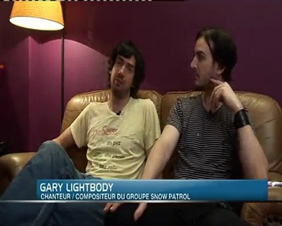 Concert de Snow Patrol à l'Elysée Montmartre