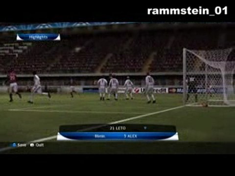 pes 2010 milan beşiktaş 5-1 :)
