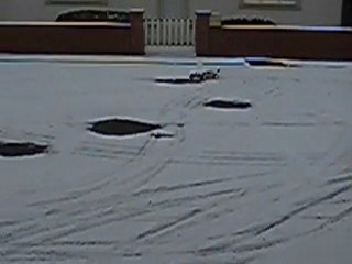 Hyper 8.5 sur neige.