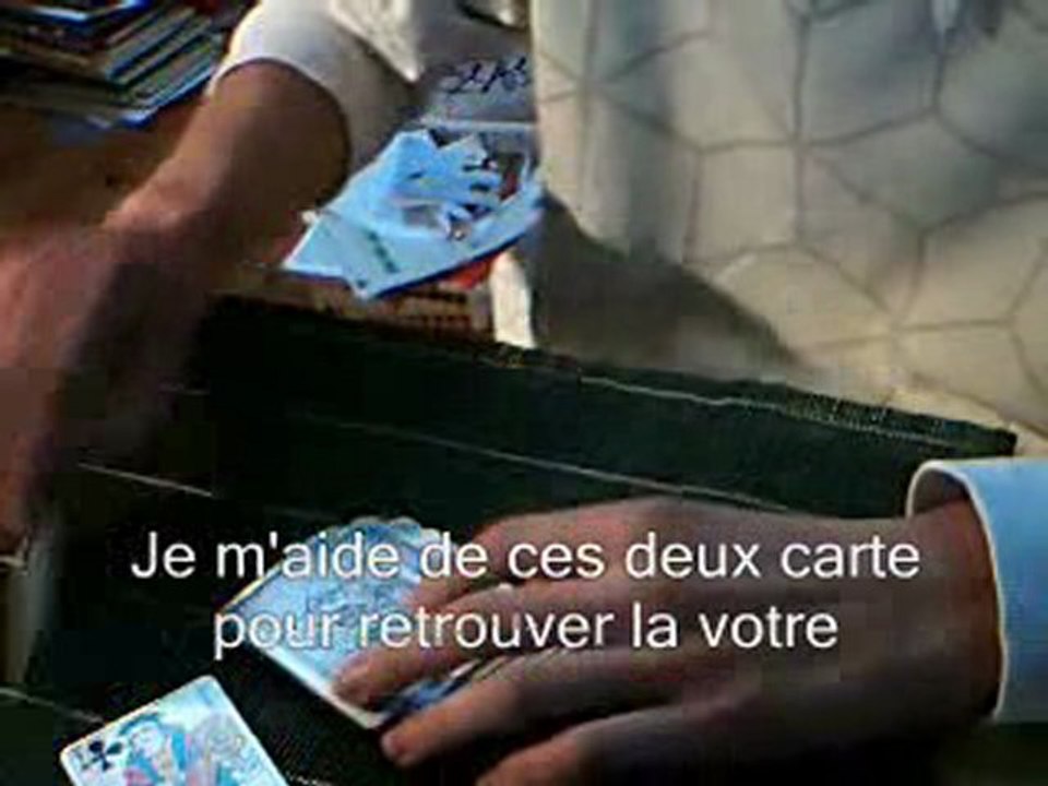 Tour de magie- Carte retrouvé