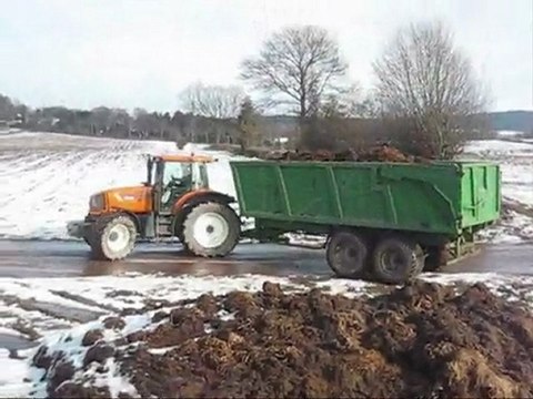Transport de Fumier par Deblon 2010