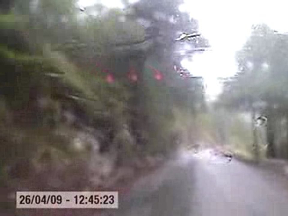 Camera embarquee Col de Braus - La cabanette 205 F2013