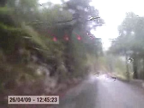 Camera embarquee Col de Braus - La cabanette 205 F2013