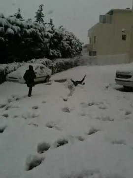 La rencontre de Franck H. avec la neige.