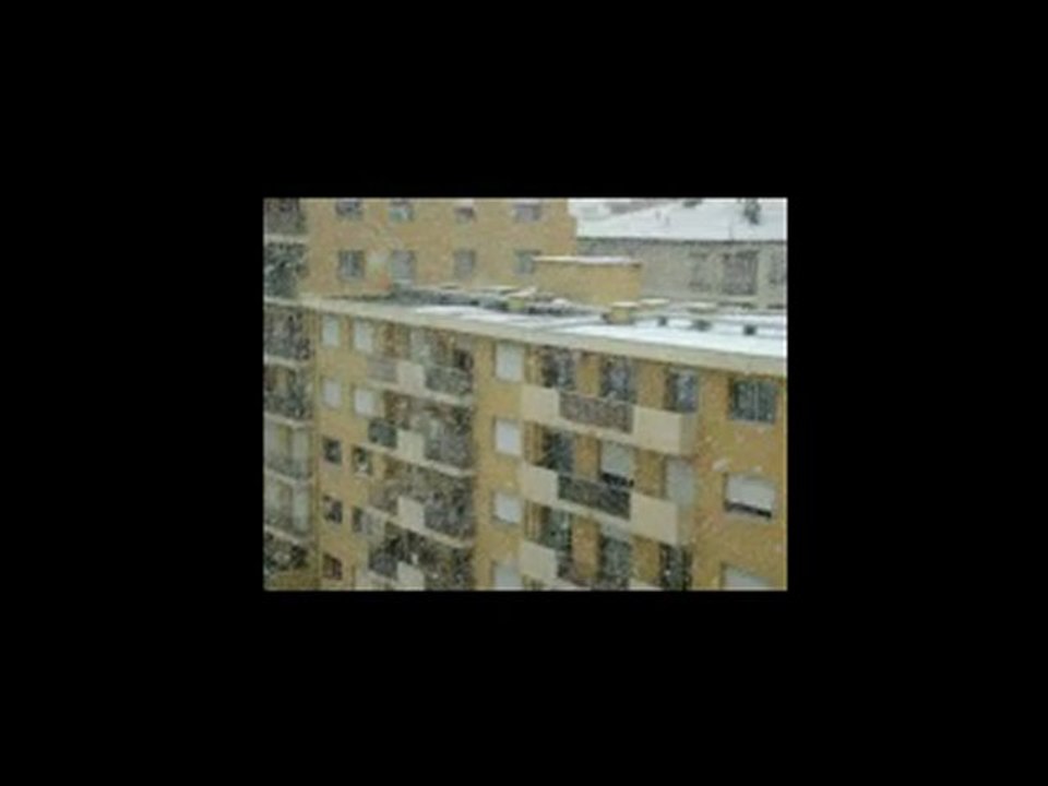 IL A NEIGE SUR NICE LE 11 FEVRIER 2010