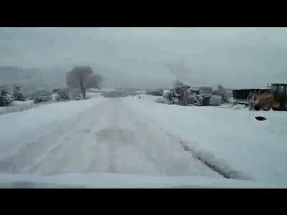 Santa Fe Steeze:  Snowy Commute in Santa Fe