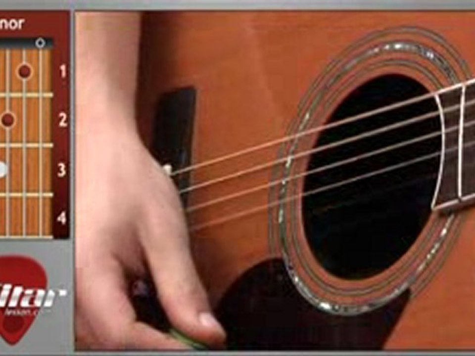 A Minor Guitar Chord