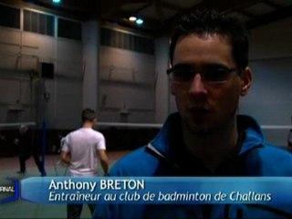 Badminton : L'espoir du Club challandais