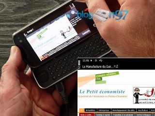 Nokia N97 : Configurer un flux RSS