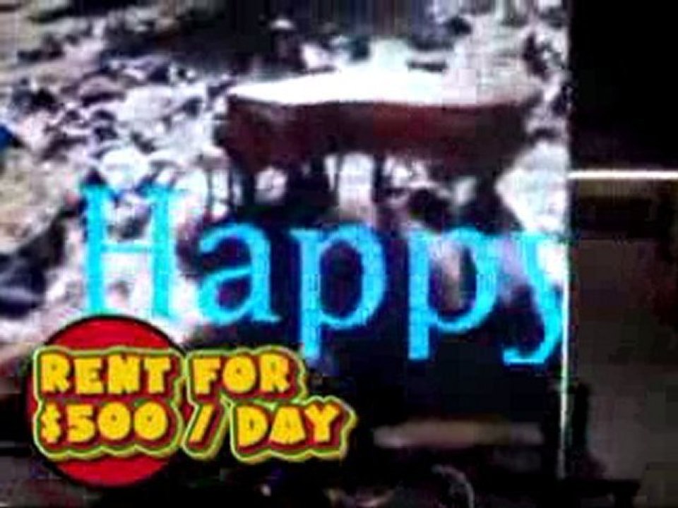 led sign trailer rental rain or shine