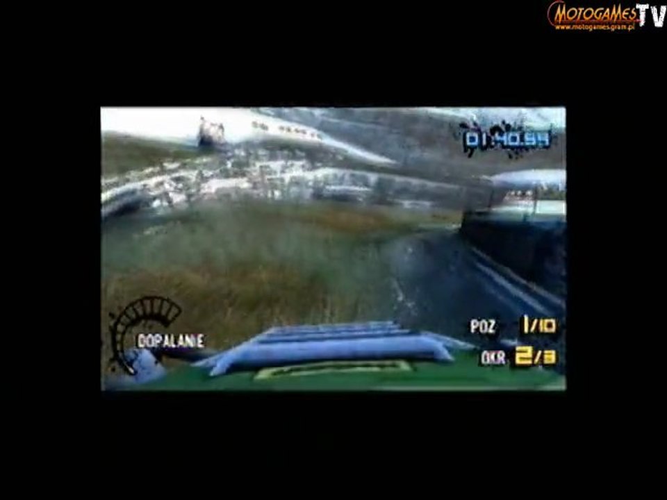 Motorstorm Arctic Edge PSP - Wolfpack Mountain Gameplay
