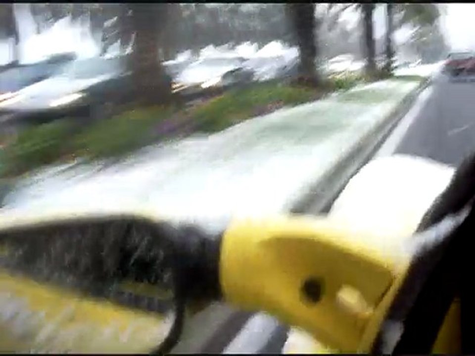 Ballade avec une des Lotus Elise de CLS³ sous la neige