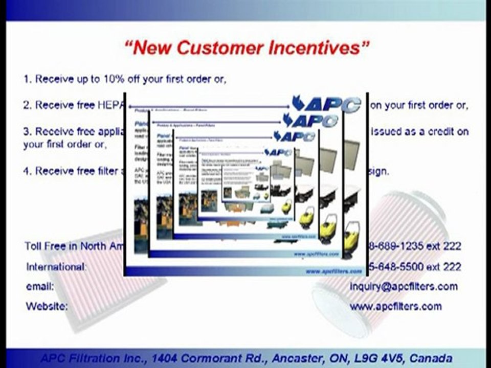 Custom Hepa Filter Manufacturer APC Filters a Global Suppli