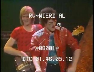 Weird Al Yankovic  Eat It live at The Rock Palace, 3-17-1984