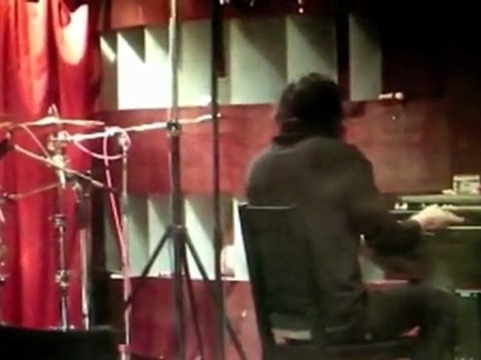 alizée en studio !