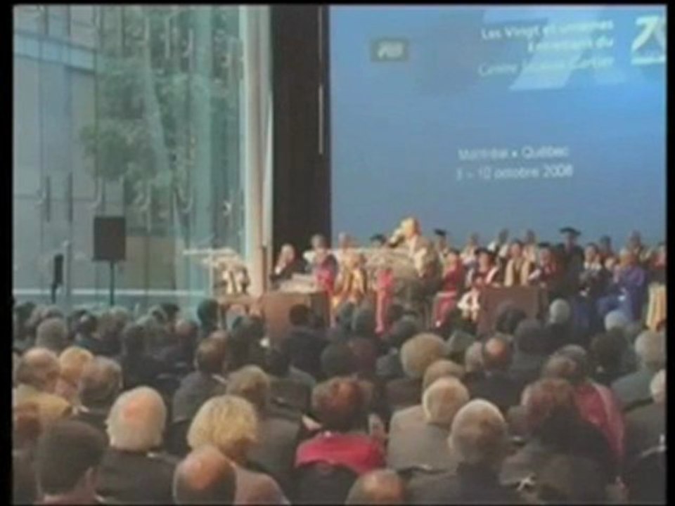 Inauguration Entretiens 2008