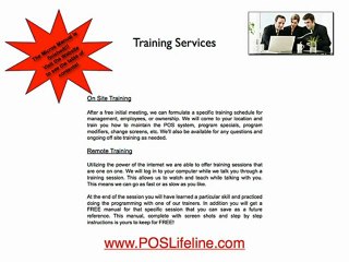POS System Help & Training