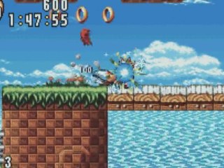 vidéotest de sonic advance 1 (GBA)