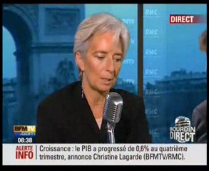 La Grèce en faillite : Christine Lagarde fait le point