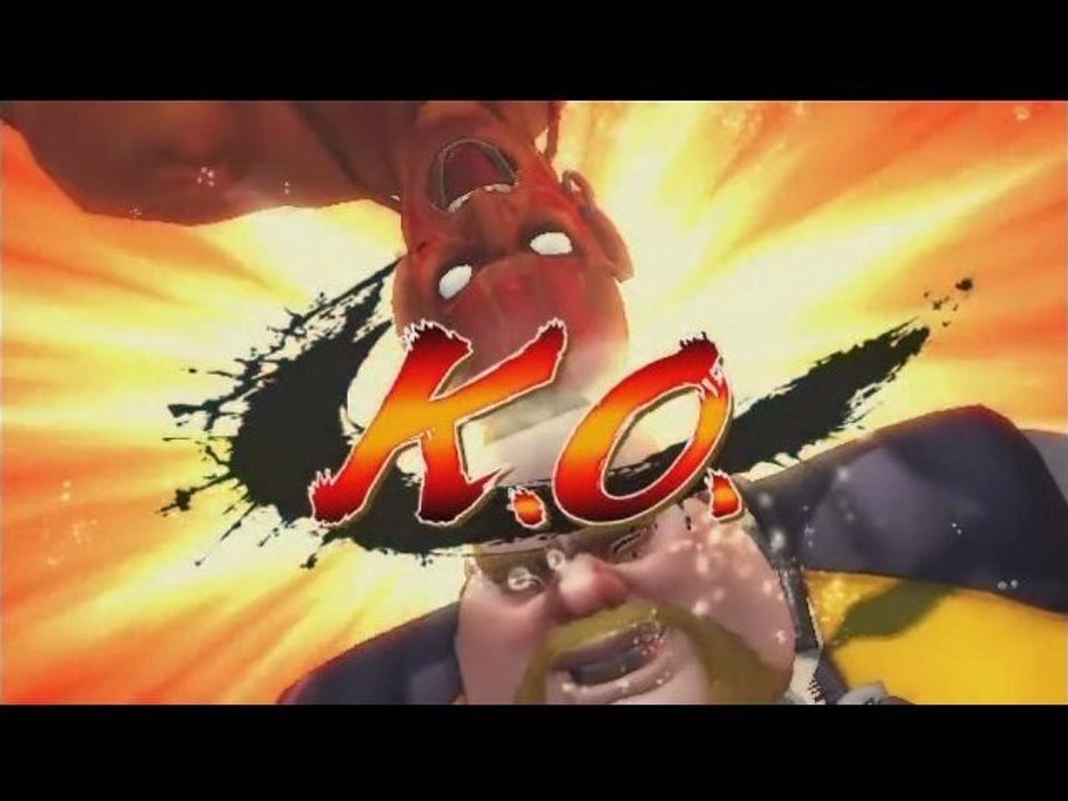 Super Street Fighter 4 - Ultra Combo 2 - Guile-Vega-Dhalsim