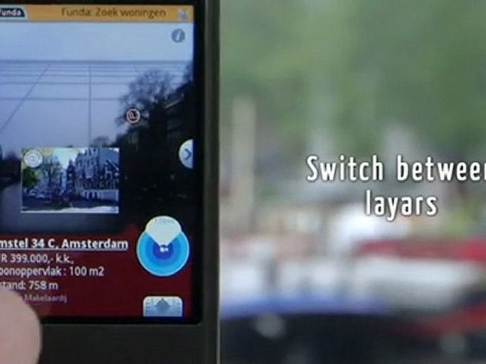 Layar : navigateur mobile à réalité augmmentée