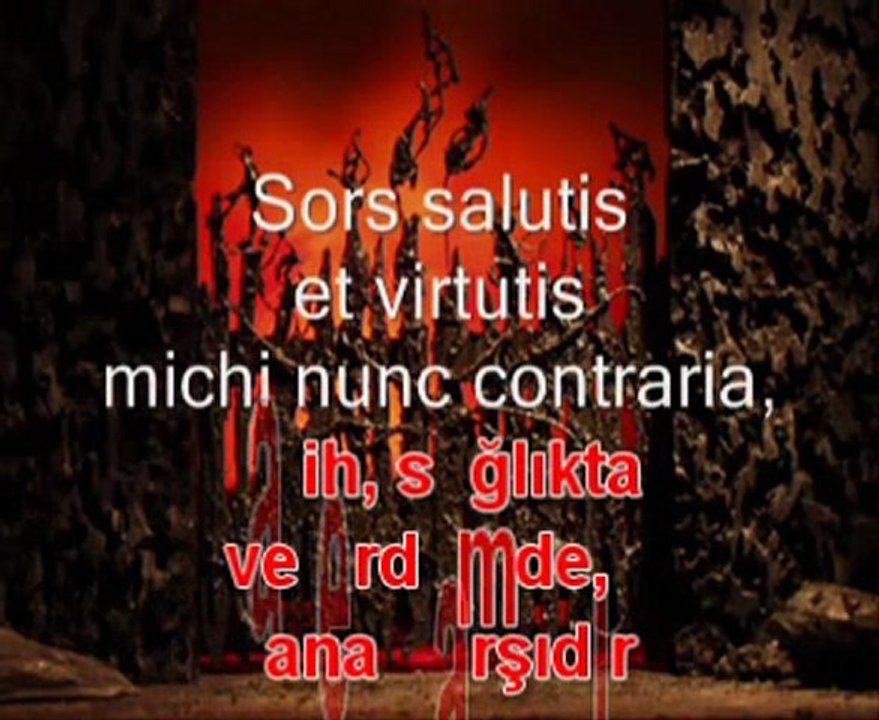 O Fortuna (Carmina Burana) (Lyrics) Türkçe