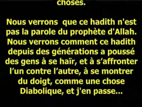 L'ISLAM : .LE FAUX HADITH DES 73 SECTES