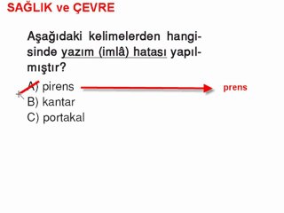 Tema 4 SAĞLIK ve ÇEVRE