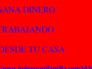 Ganar dinero trabajando desde casa