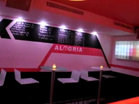 Déco bar Alégria paris 75006