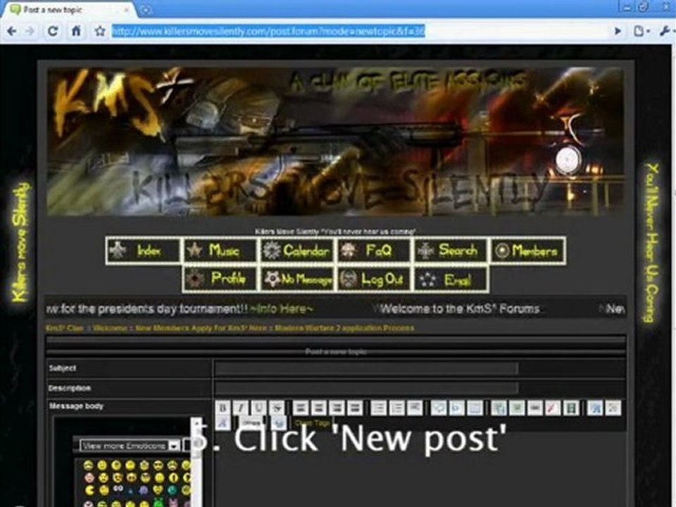 KmS* Help Video 1