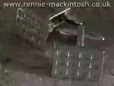 Chrome plated Charles Rennie Mackintosh cufflinks DWA243