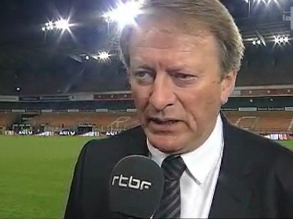 Test-match: chant en l'honneur d'Ariel Jacobs