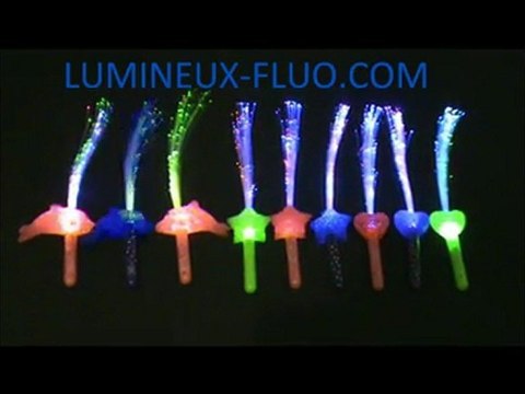 FIBRE OPTIQUE LED FLASH SUR LUMINEUX-FLUO.COM