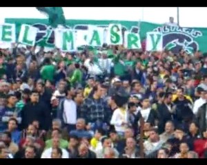 دخلة التراس جرين ايجلز ماتش المصرى و غزل المحلة