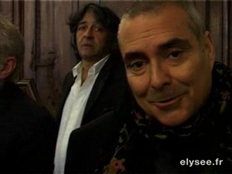 Séminaire d'architectes au Palais de l'Elysée