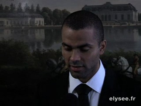 Tony Parker, capitaine de l'équipe de France de basket-ball