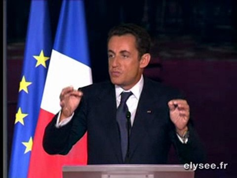Discours devant les parlementaires de la majorité